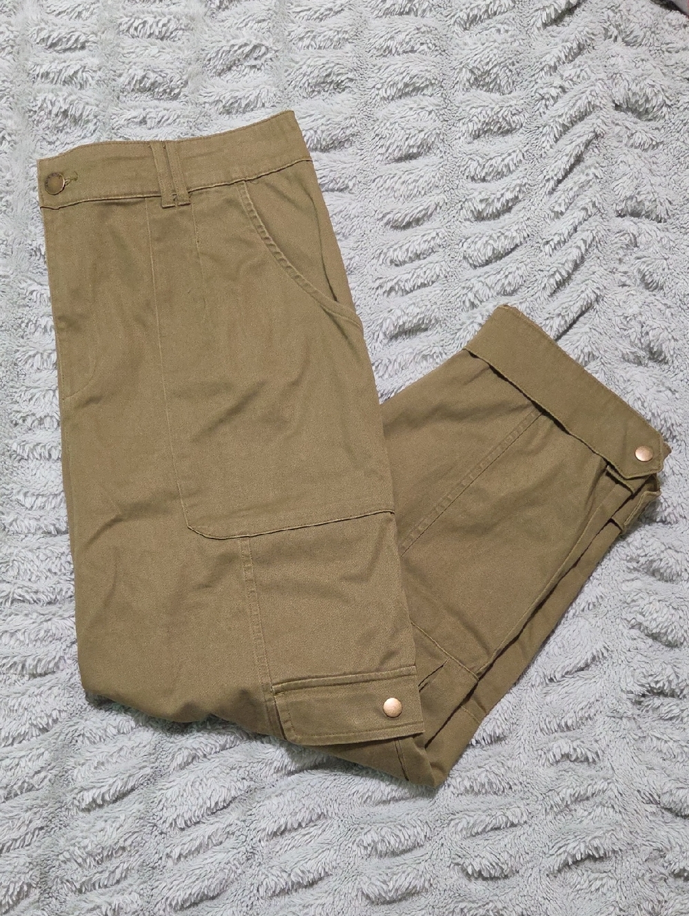Knox Rose Men's Olive Green Cargo Pants
